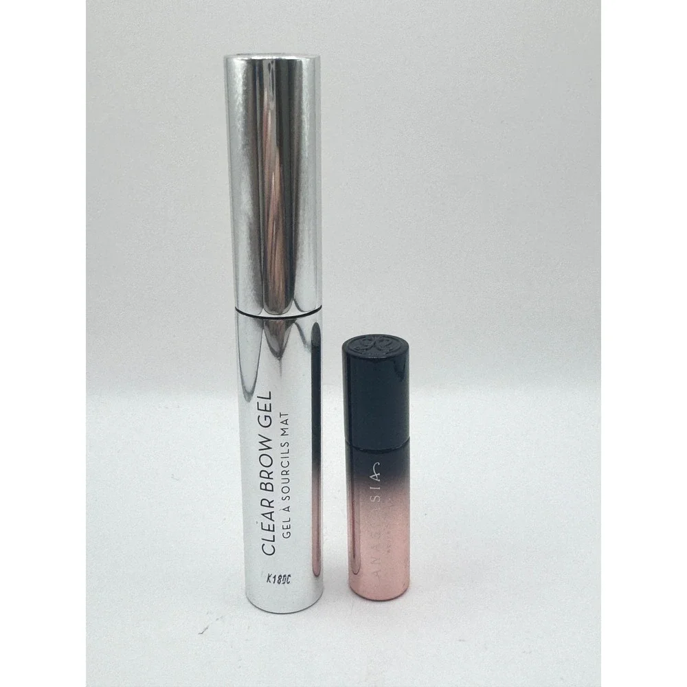 Anastasia Bundle Clear Brow Gel Full Size and Mini Mascara Set NEW